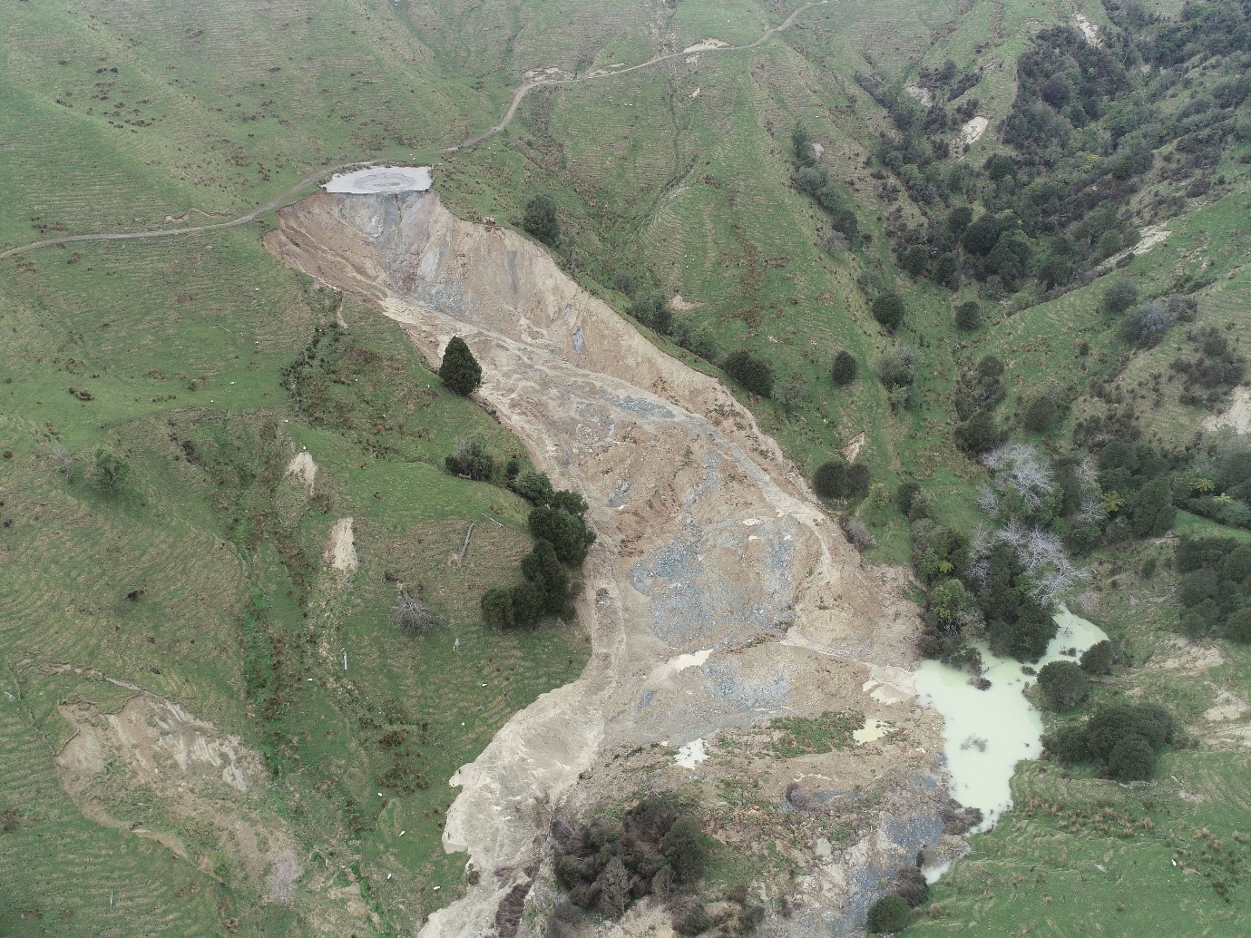 Landslide Bushy Knoll June 2024 3