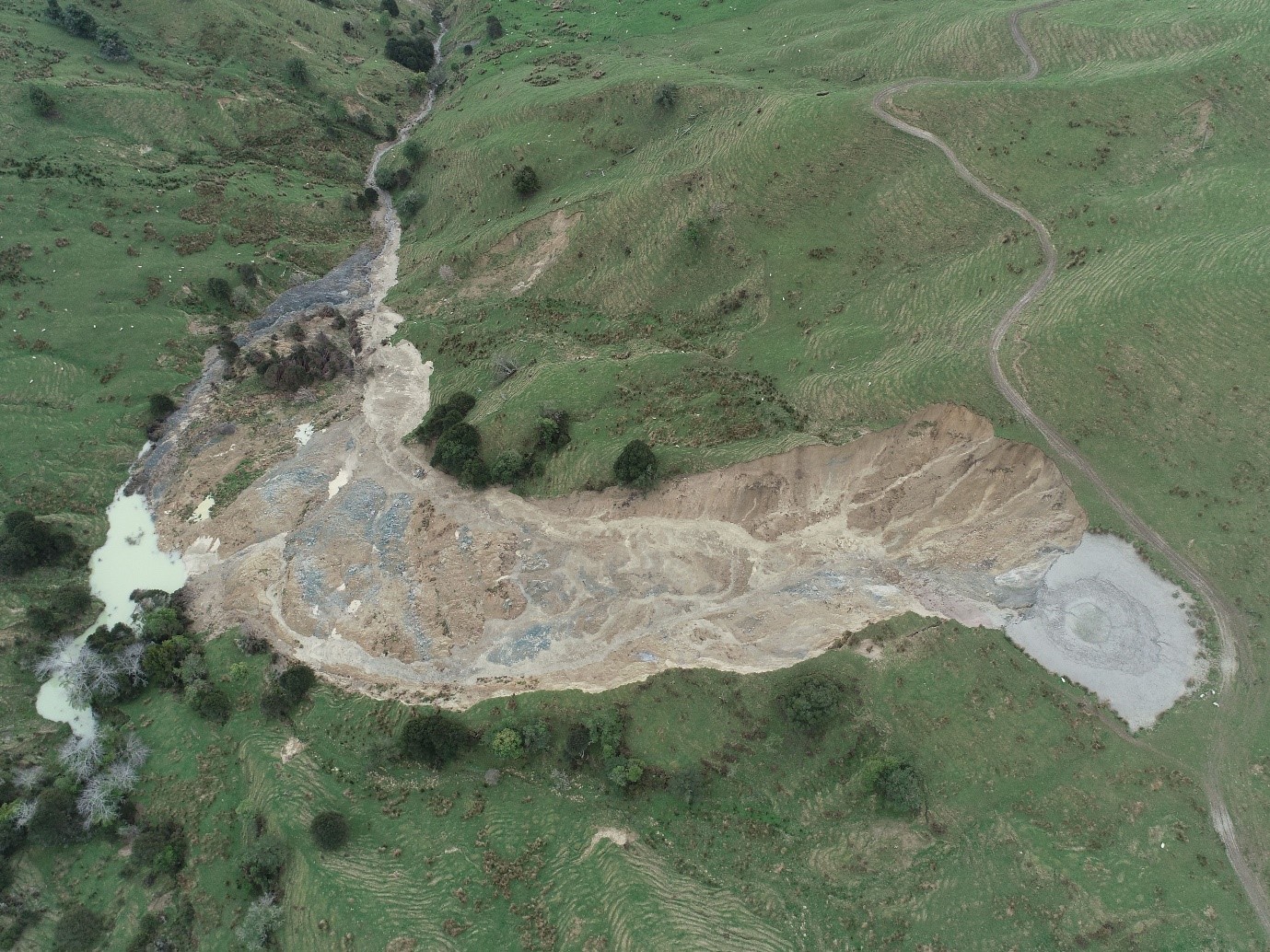 Landslide Bushy Knoll June 2024 1 