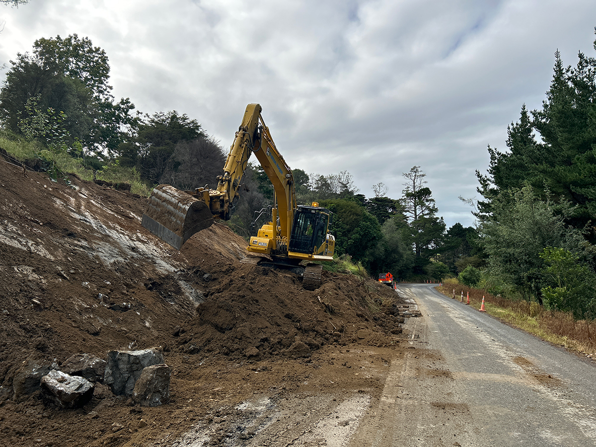 Slip repair Mangatu Rd