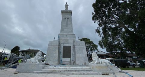 Cenotaph spruce up 